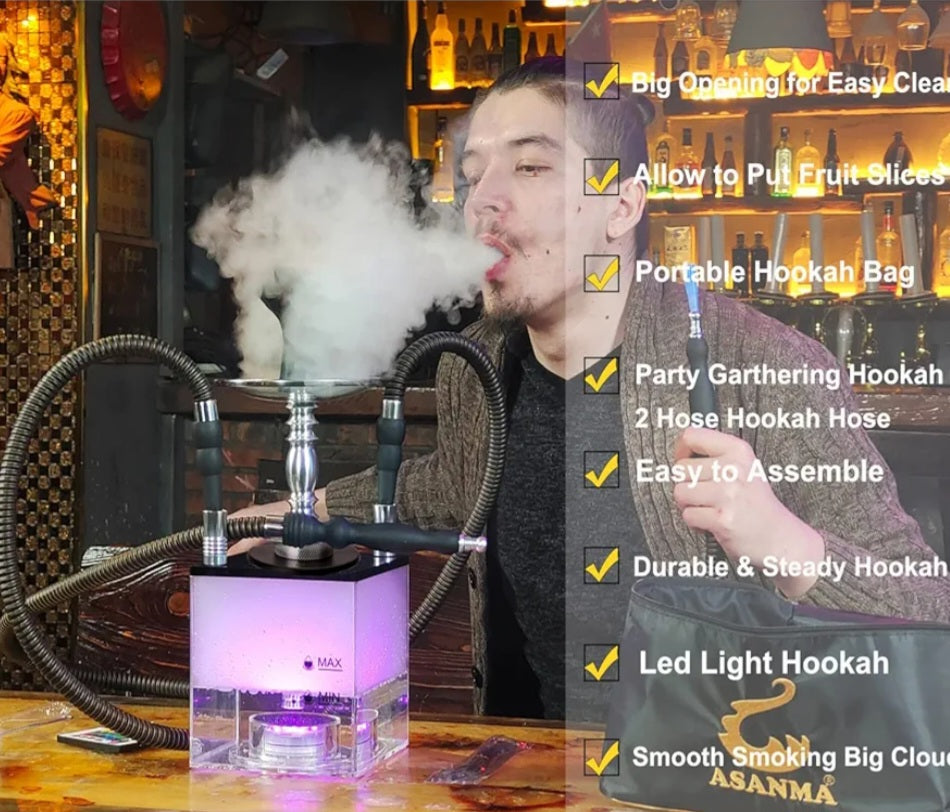ASANMA LED MODERN HOOKAH