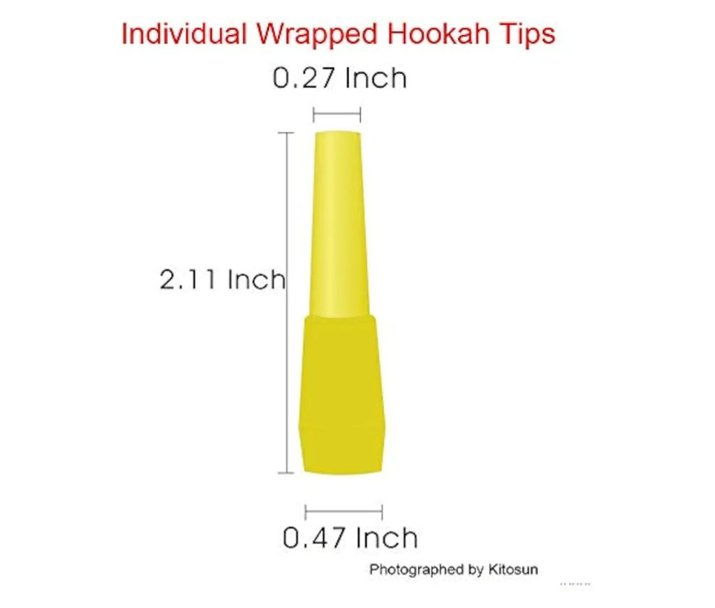 100 Pieces Disposable Hookah Tips